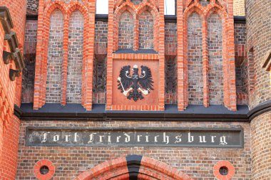 Rusya, Kaliningrad - 20 Eylül 2018: Friedrichsburg Gat