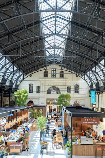 Oslo, Noruega - 24 de junho de 2019: Estação Central de Oslo. Sala de jantar — Fotografia de Stock