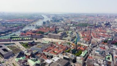 Kopenhag, Danimarka. Kraliyet Sarayı Christiansborg, Christiansborg Yuvaları. 4k