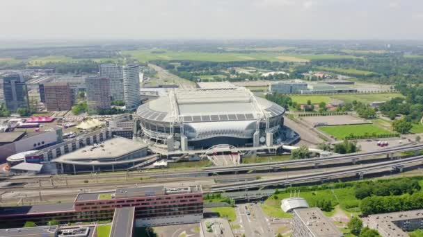 Amsterdam, Pays-Bas. Johan Cruijff ArenA (Amsterdam Arena). 2020 Coupe du Monde FIFA lieu. 4K — Video