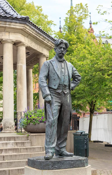 Oslo, Noruega 24 de junio de 2019: Monumento a Johan Halvorsen - Norw —  Fotos de Stock