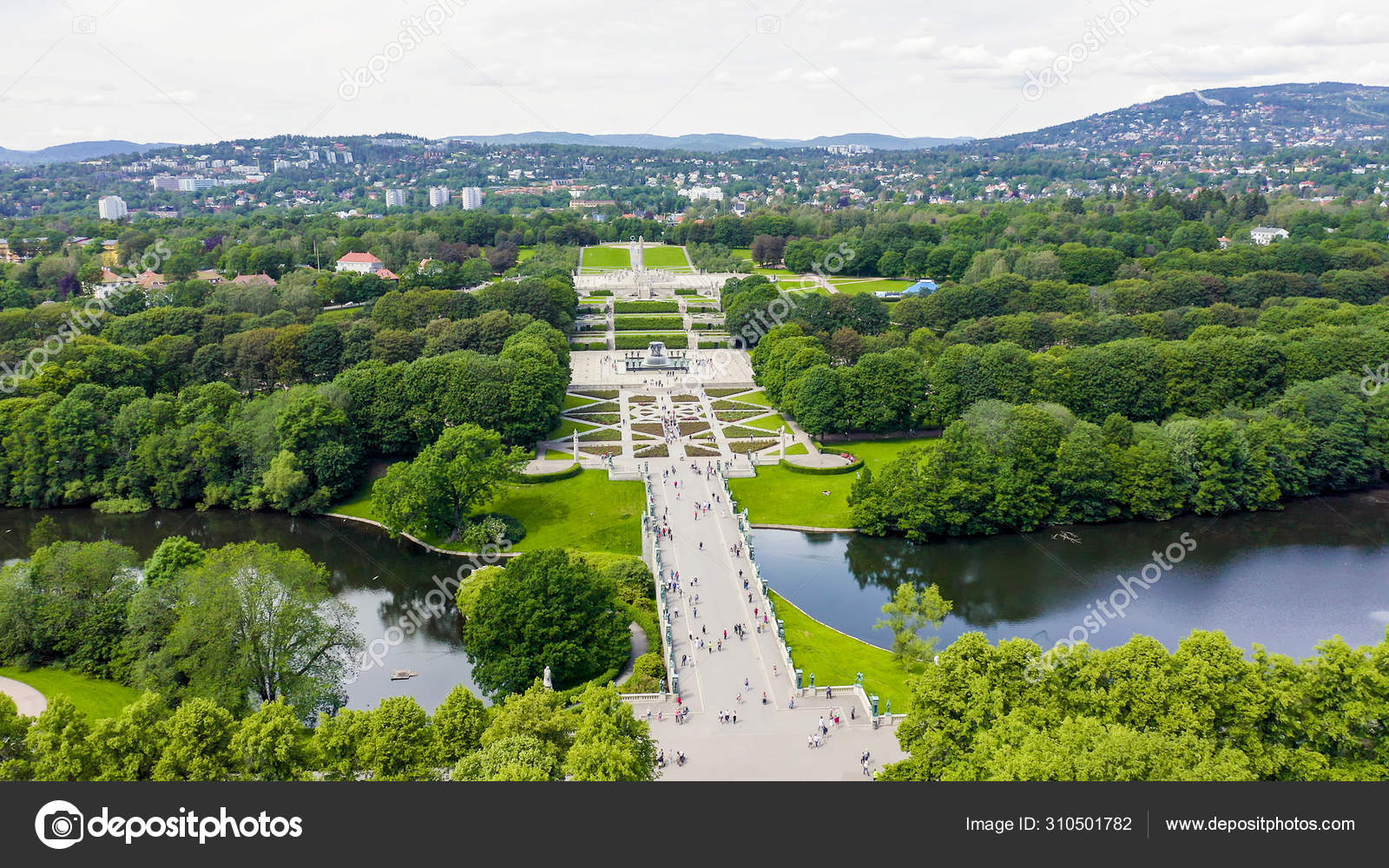 Oslo norway vigeland sculpture park vigelandsparken frogner park