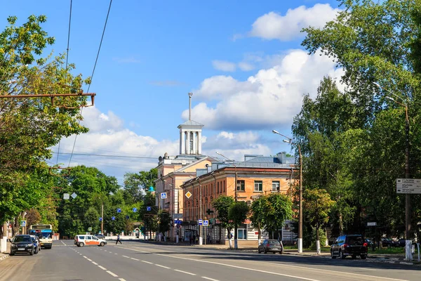 Russia, Tver - 16 giugno 2019: Sovetskaya Street — Foto Stock