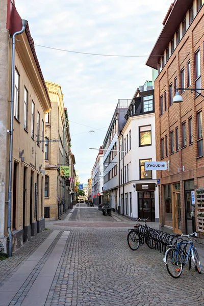 Göteborg, Sverige-25 juni 2019: gatan i centrala histor iska — Stockfoto