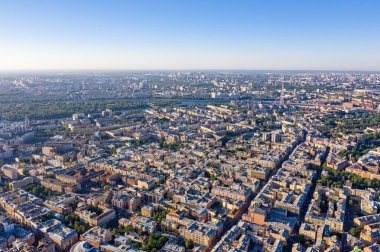 Saint-Petersburg, Rusya. Ci orta kısmının Panoraması