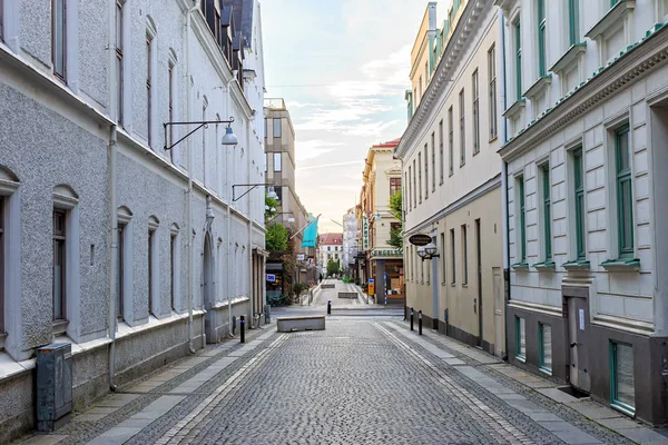 Gothenburg, Sweden - June 25, 2019: Street of the central histor — Stock Photo, Image