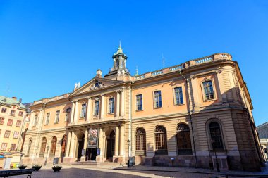 Stockholm, İsveç - 23 Haziran 2019: İsveç Acade binası