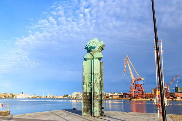 Gotemburgo, Suecia - 25 de junio de 2019: Monumento a Delaware, copia de t — Foto de Stock
