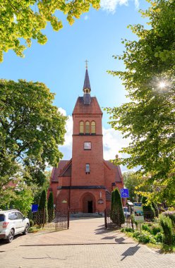 Rusya, Zelenogradsk - 22 Eylül 2018: Şekil C