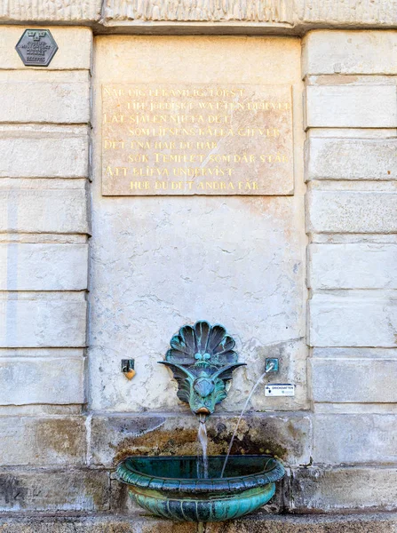 ヨーテボリ、スウェーデン - 2019年6月25日:大聖堂井戸「ドンキルコブルン」 — ストック写真