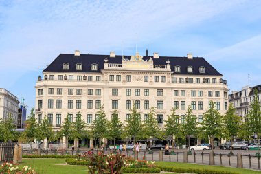 Kopenhag, Danimarka - 26 Haziran 2019 Otel Angleterre. Yeni Kraliyet