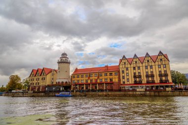 Rusya, Kaliningrad - 24 Eylül 2018: CI orta kısmında
