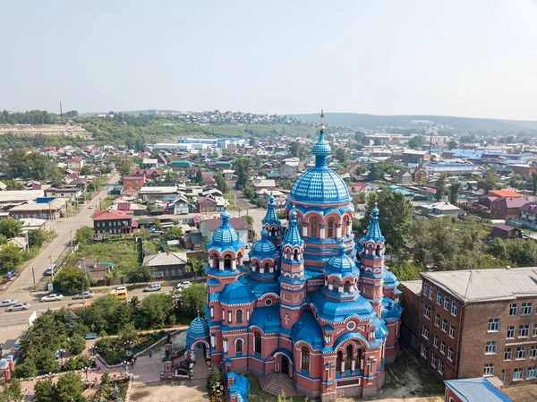 Rusia, Irkutsk. La Iglesia del Icono de la Madre de Dios de — Foto de Stock