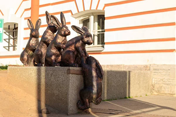 Saint-petersburg, russland - 18. juni 2019: dekorative skulptur " — Stockfoto