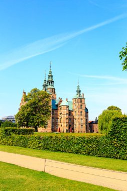 Kopenhag, Danimarka. Rosenborg Kalesi. Çağın sarayı 