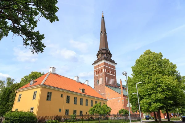 Vasteras, Szwecja. Budynek Katedra Vasteras — Zdjęcie stockowe