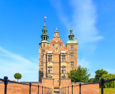 Kopenhag, Danimarka. Rosenborg Kalesi. Çağın sarayı 