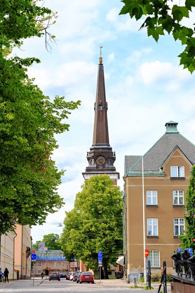 Vasteras, schweden - 23. juni 2019: gebäude vasteras kathedrale, c — Stockfoto