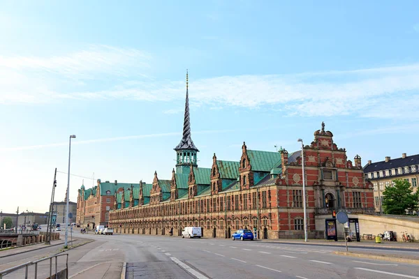 Copenhagen, Denmark - June 26, 2019: Borsen - the building of th — Stock Photo, Image