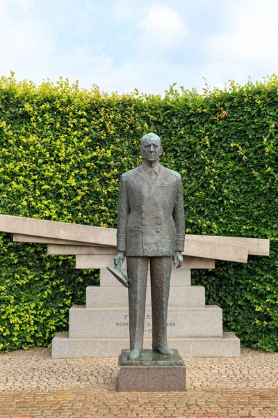 丹麦哥本哈根- 2019年6月26日：弗雷德里克一世雕像 — 图库照片