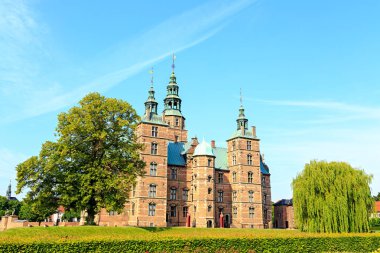 Kopenhag, Danimarka. Rosenborg Kalesi. Çağın sarayı 