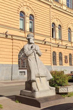 Saint-Petersburg, Rusya - 18 Haziran 2019: Janito Anıtı