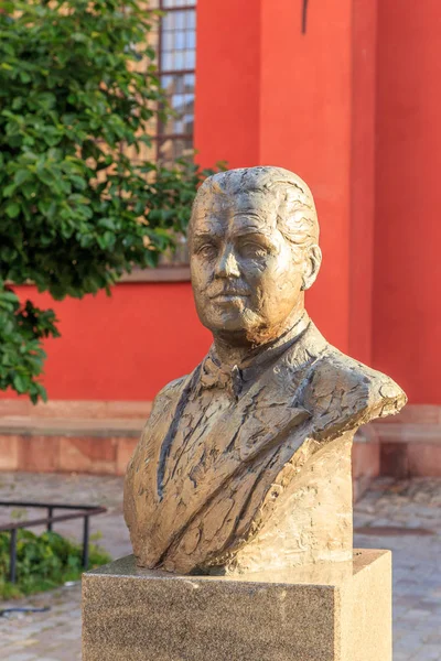 Estocolmo, Suécia - 23 de junho de 2019: Busto do tenor sueco Jus — Fotografia de Stock