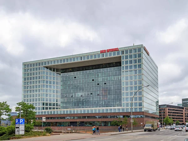 Hamburg, Germany - June 27, 2019: The building of media company — Stock Photo, Image