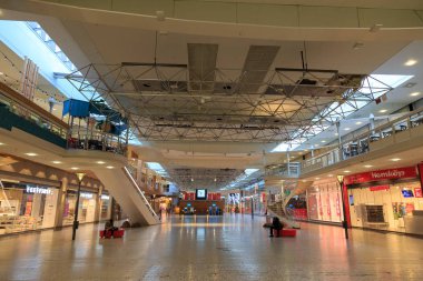 Göteborg, İsveç - 25 Haziran 2019: Nordstan Alışveriş Galerisi