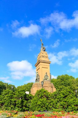 Hollanda, Lahey 'den. Bölge 1813. 1813 yılında Bağımsızlık Anıtı ve krallığın kuruluşu (1863-1869). Mimar Waeyen Pieterszen (1817-1880), heykeltıraş J.Ph. Koelman (1818-1893))