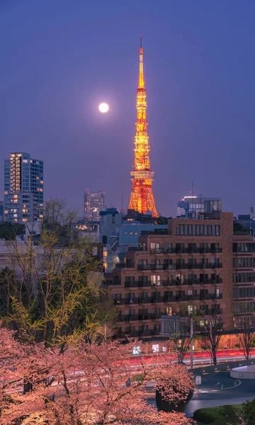 東京タワー 東京都 モダンなランドマーク タワー — ストック写真