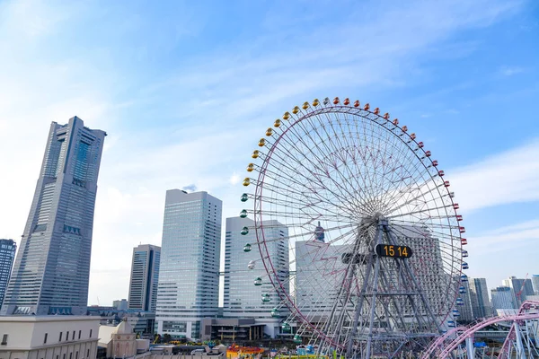 Yokohama Japan Feb 2018 Landskap Minato Mirai Området Yokohama City — Stockfoto