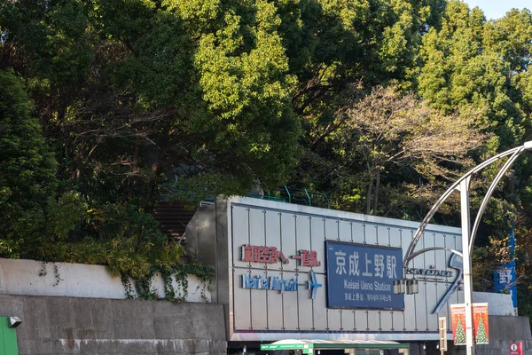 Ueno Tokyo Japonya Aralık 2018 Ueno District Tokyo Japonya Nın — Stok fotoğraf