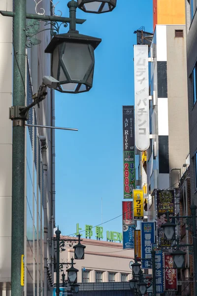 2018 上野駅 東京都の主要な鉄道駅 テキスト広告 上野駅 — ストック写真