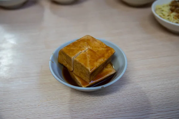 Jin Feng Rou Fläkt Jinfeng Luroufan Eller Jin Feng Bräserad — Stockfoto