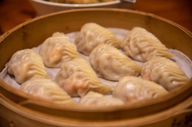 Buğulama köfte. Michelin yıldızına layık din Tai Fung bir dünyanın Top 10 en iyi restoran olarak sıralanır