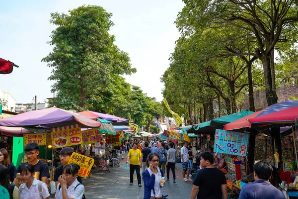 Tainan Taiwán Abril 2019 Anping Old Street Yanping Street Una —  Fotos de Stock