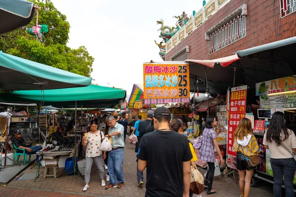 Tainan Taiwan Abril 2019 Anping Old Street Yanping Street Uma — Fotografia de Stock