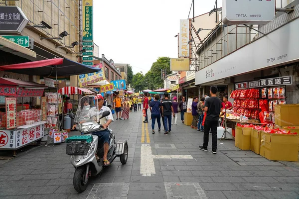 Tainan Taiwan Abril 2019 Anping Old Street Yanping Street Uma — Fotografia de Stock