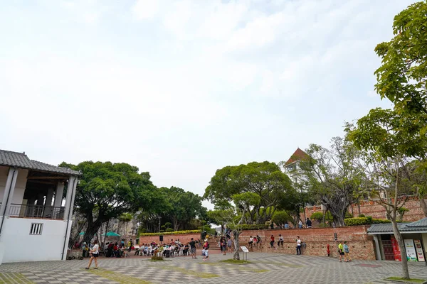 Tainan Taiwan Aprile 2019 Anping Old Fort Tainan Taiwan Forte — Foto Stock