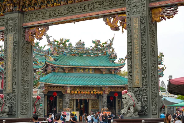 Tainan Taiwan Abril 2019 Anping Tianhou Temple Também Conhecido Como — Fotografia de Stock