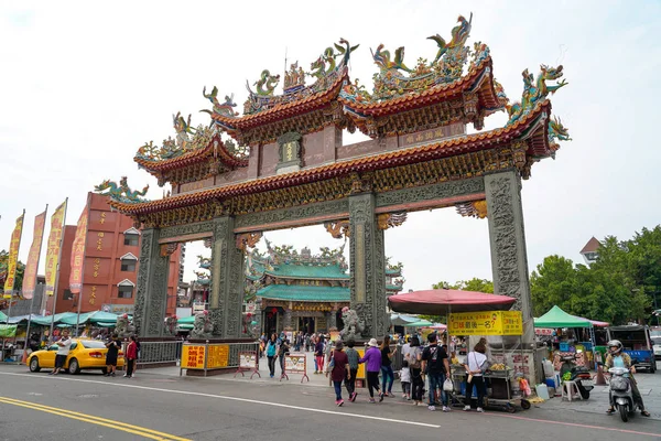 Tainan Taiwan Aprile 2019 Tempio Anping Tianhou Noto Anche Come — Foto Stock