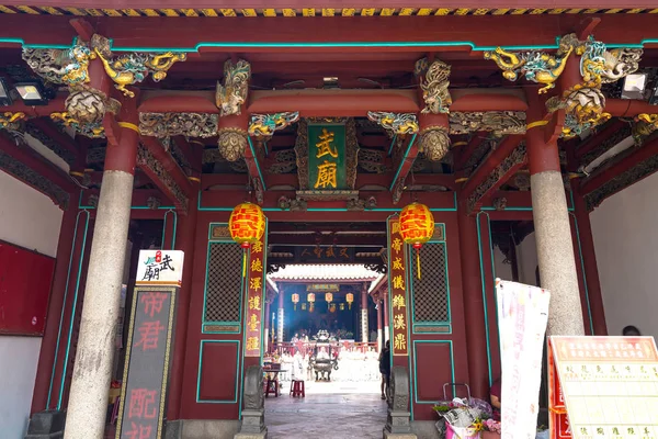 Tainan Taiwán Abril 2019 Templo Estatal Del Dios Marcial También — Foto de Stock