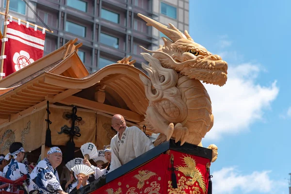 Kyoto Japan Juli 2018 Gion Matsuri Festival Die Berühmtesten Feste — Stockfoto