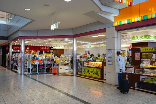 Tekintettel a Sendai Airport belső. Egy nemzetközi repülőtér található a város Natori, Miyagi, Japán-április 22, 2019 — Stock Fotó