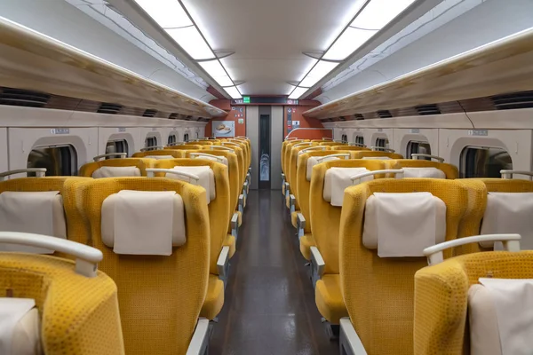 bullet train interior