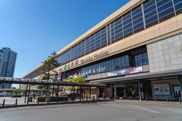 Morioka Stasyonu Önemli Bir Kavşak Istasyonudur Hem Tohoku Shinkansen Hem — Stok fotoğraf