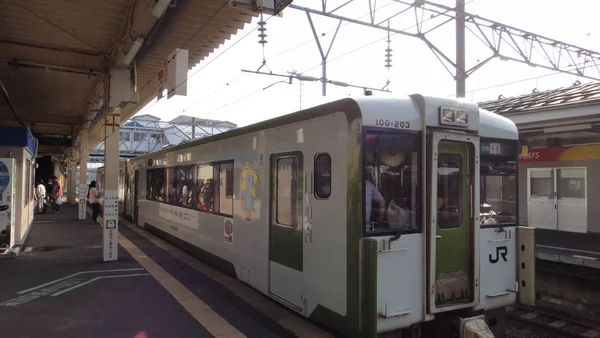 Aomori Vasútállomás Aomori Eki Egy Vasútállomás Amelyet East Japan Railway — Stock Fotó