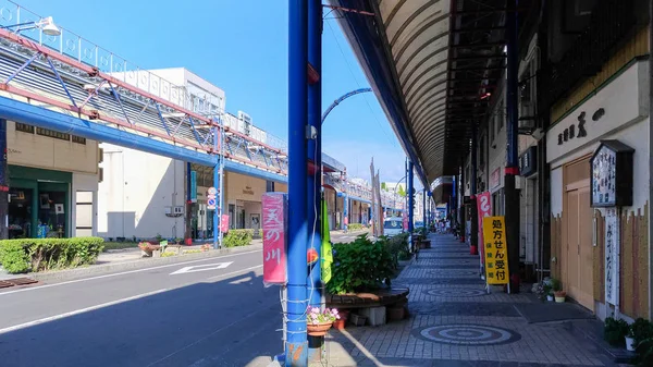 Miasto położone w prefekturze Akita — Zdjęcie stockowe