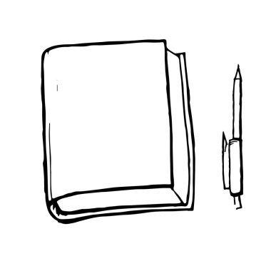 Desenlere okul öğeleri.